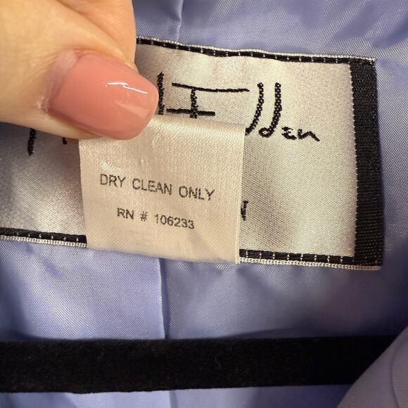 Mary McFadden Collection Size 10 Belted Blazer Jacket Office Retro VTG Rare *TF - Picture 4 of 11